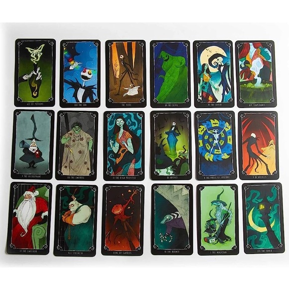 NWT The Nightmare Before Christmas Tarot Deck and Guidebook - Picture 3 of 3